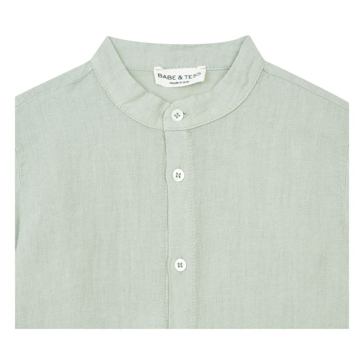 Camicia in lino | Salvia- Immagine del prodotto n°1