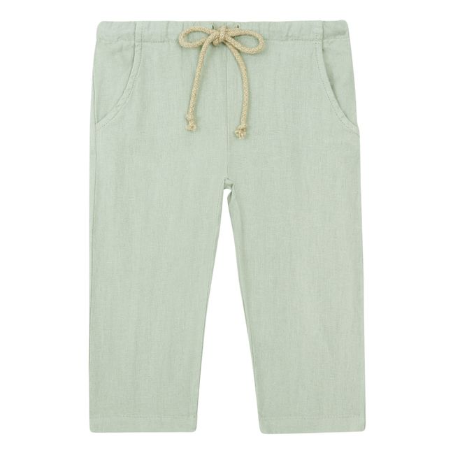 Pantalon Lin | Sauge