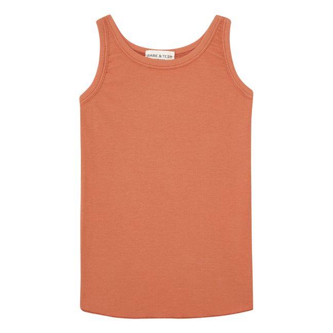 Camiseta interior acanalada | Óxido