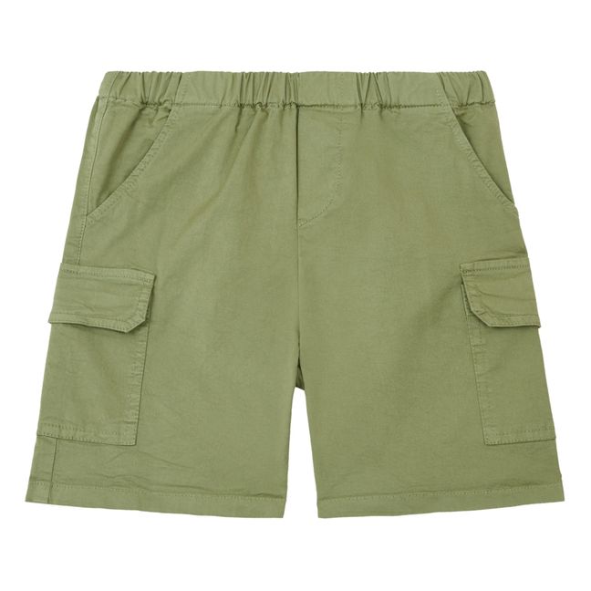 Shorts con bolsillos | Verde Kaki