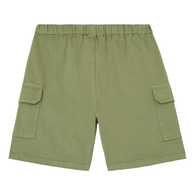 Shorts con bolsillos | Verde Kaki