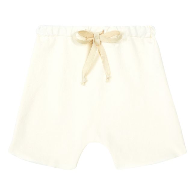 Short Molleton Bébé | Ecru