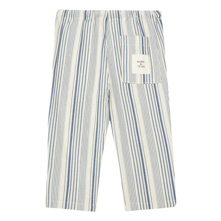 Pantalón a rayas | Azul- Imagen del producto n°3