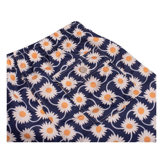 Badeshorts Radical Flower Recycled | Navy