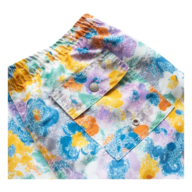 Short de Bain Garden Floral Recyclé | Lilas