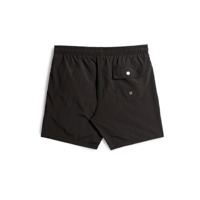 Plain Recycled Swim Shorts | Black