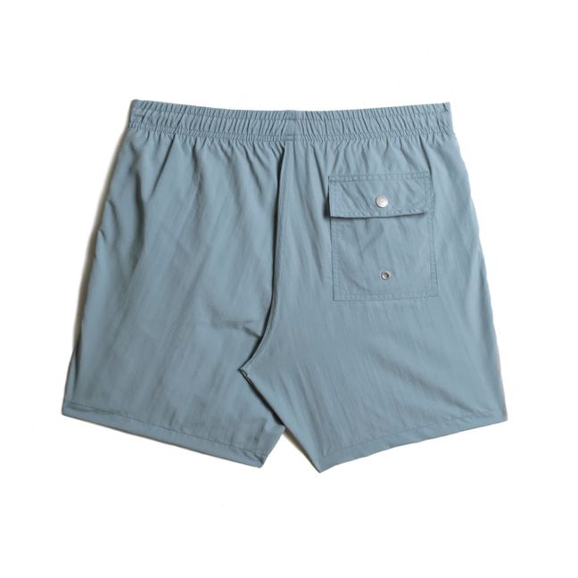 Plain Recycled Swim Shorts | Bleu stone