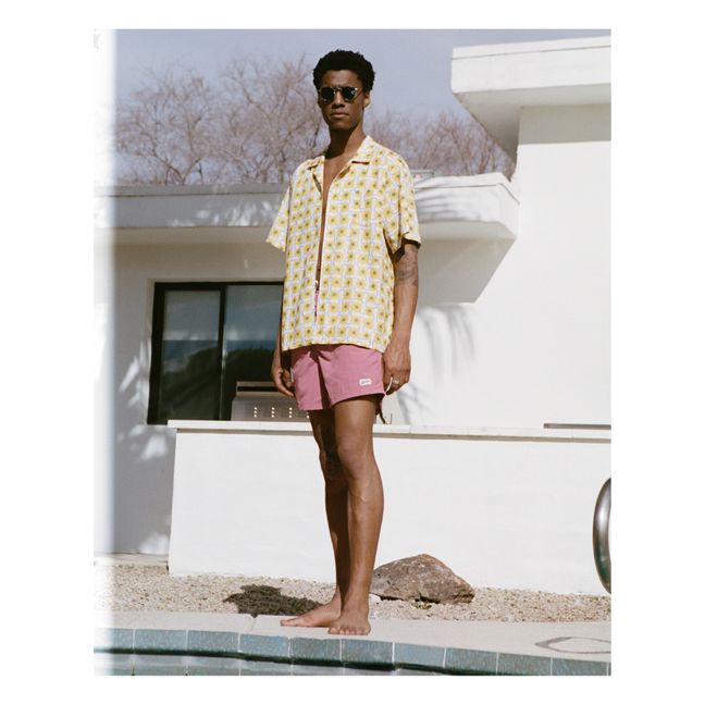 Badeshorts Unifarben Recycelt | Rot