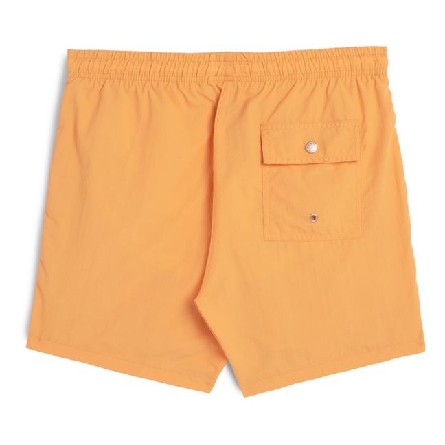 Pantaloncini del costume da bagno in tinta unita, in tessuto riciclato | Albiccocca