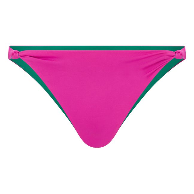 Braga de bikini reversible bicolor | Rosa Fushia