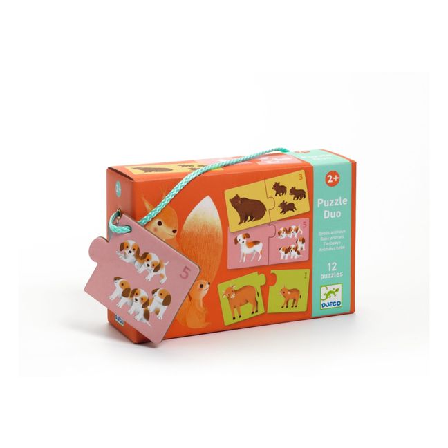 Puzzles duo-trio Bébés Animaux