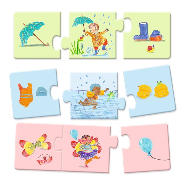 Puzzles duo-trio Quotidien