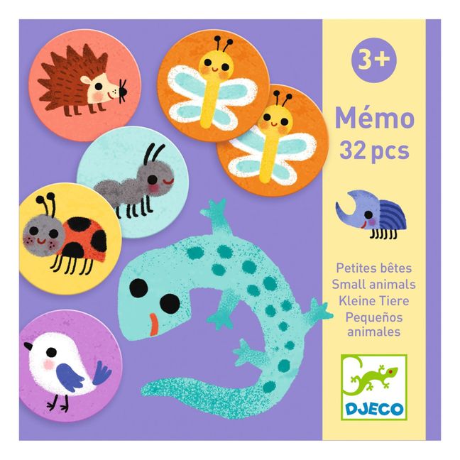 Small animals memory game