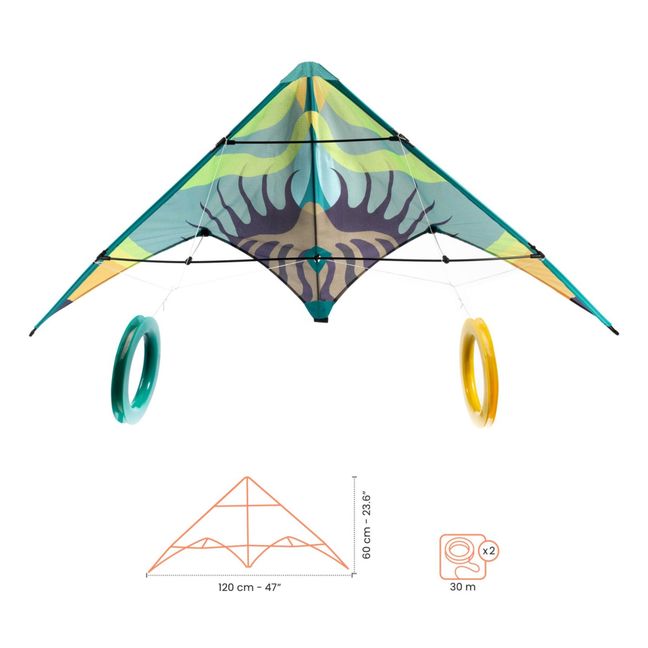 Cerf-volant Green waves