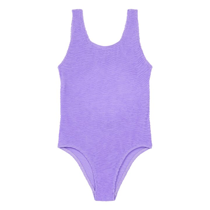 Einteiliger Badeanzug Smock | Violett- Produktbild Nr. 0