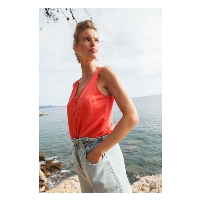Jane Silk Top - Women’s Collection  | Rosso