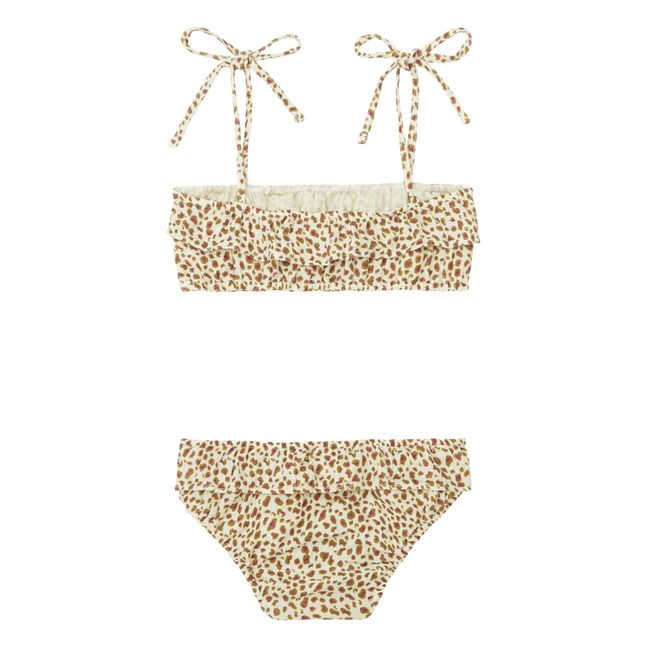 Mishka Leopard Print Cotton Gauze Bikini | Crudo