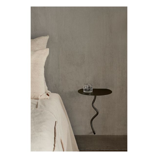 Wand-Nachttisch Curvature | Schwarz