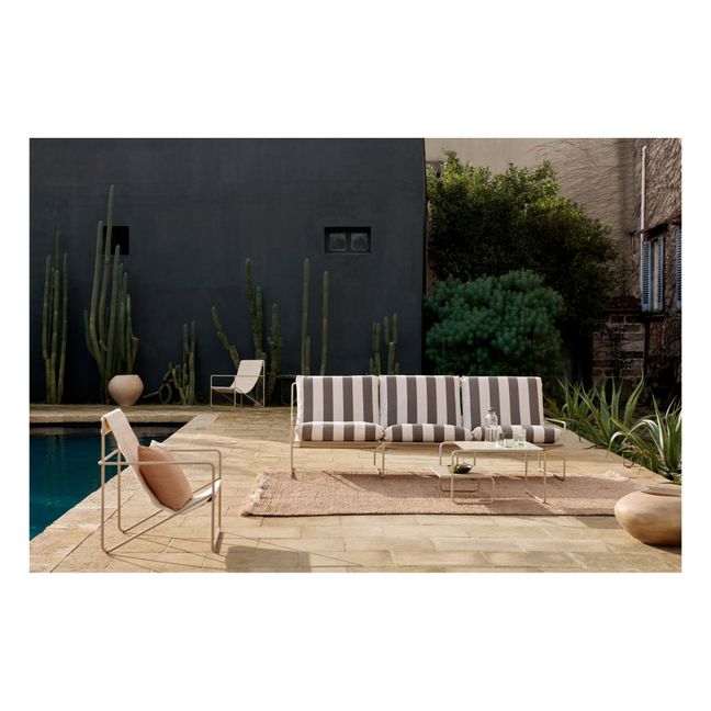 Table basse Level outdoor | Blanc/Écru