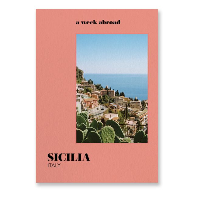 Libro de viaje - Sicilia | Coral