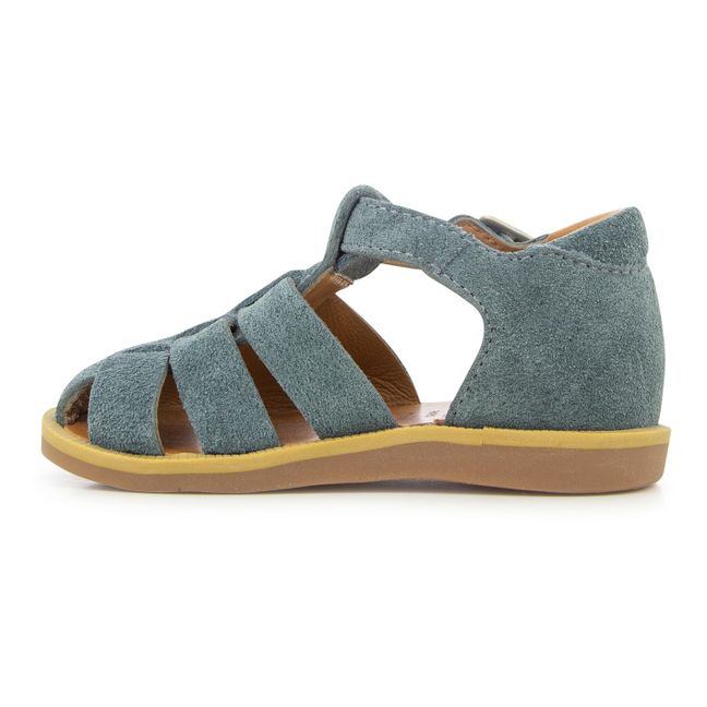 Sandales Poppy Daddy | Bleu gris