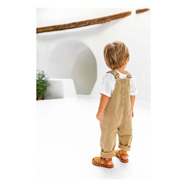 Sandalias de playa Stitch Dad | Marrón