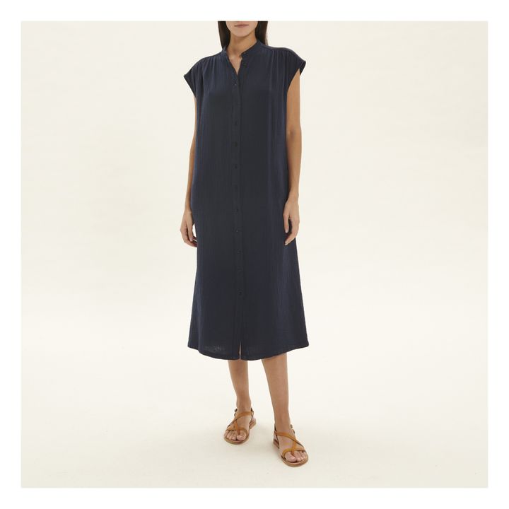 Kleid Riki | Nachtblau- Produktbild Nr. 1
