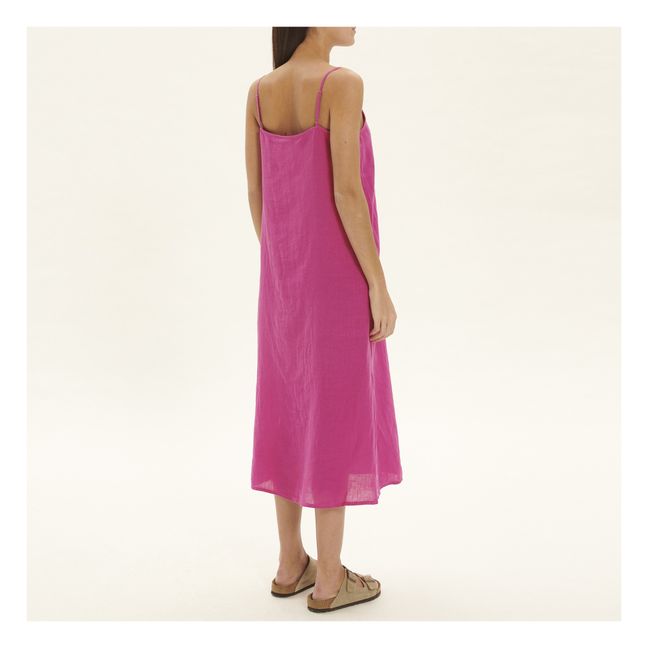 Robe Rubine Lin | Rose fuschia