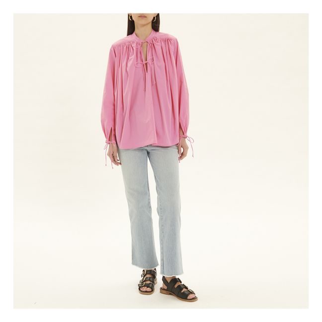 Blouse New Cigar Popeline de Coton | Rose