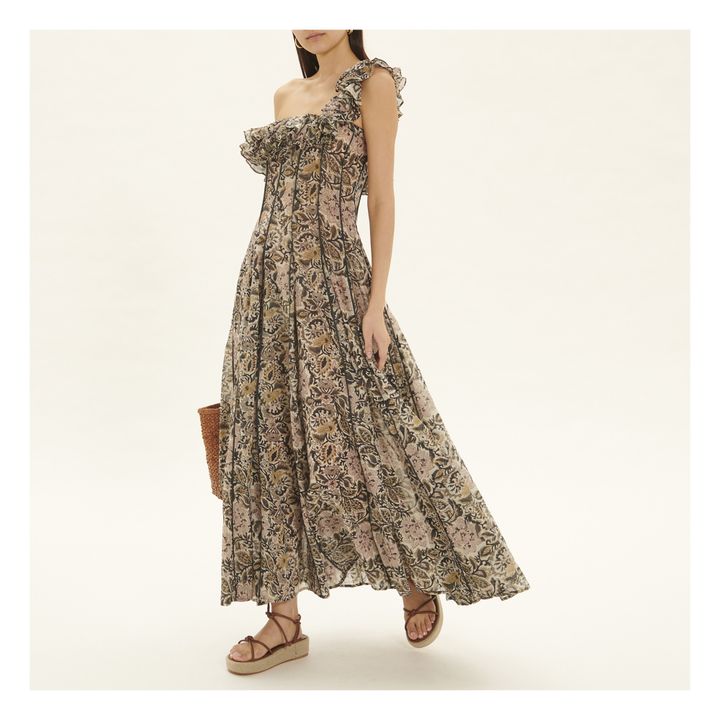 Saint Barth Floral Print Dress | Crudo- Imagen del producto n°1