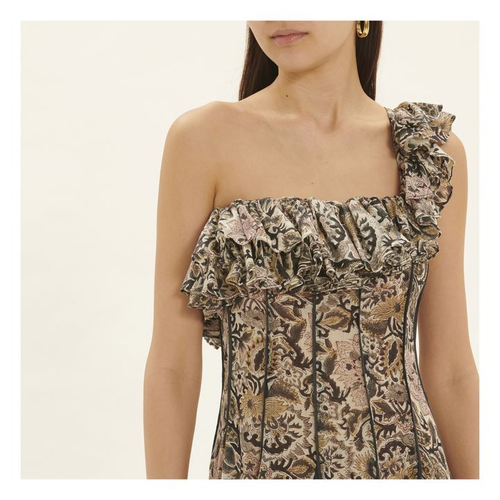 Saint Barth Floral Print Dress | Crudo- Imagen del producto n°4