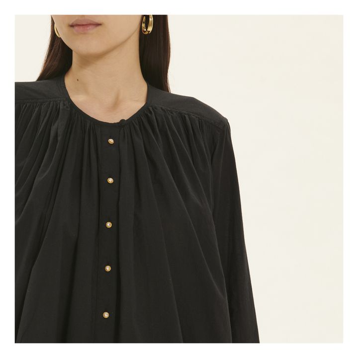 Cigar Blouse | Negro- Imagen del producto n°4
