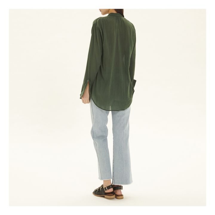 Juul Blouse | Verde- Immagine del prodotto n°2
