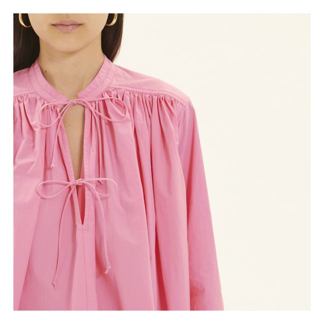 Blouse New Cigar Popeline de Coton | Rose