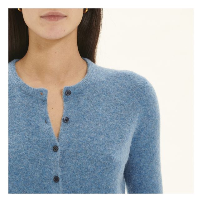 Razpark Wool Gilet | blu chiné