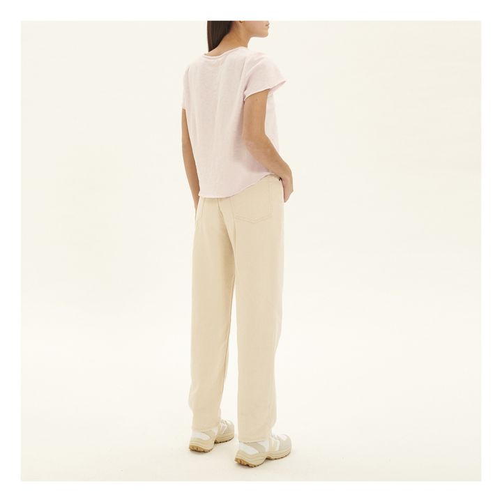 Sonoma V-Neck T-Shirt | Rosa confetto- Immagine del prodotto n°2