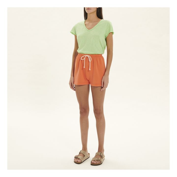 Sonoma V-Neck T-Shirt | Green- Product image n°1