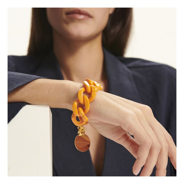Flat Chain Bracelet | Arancione