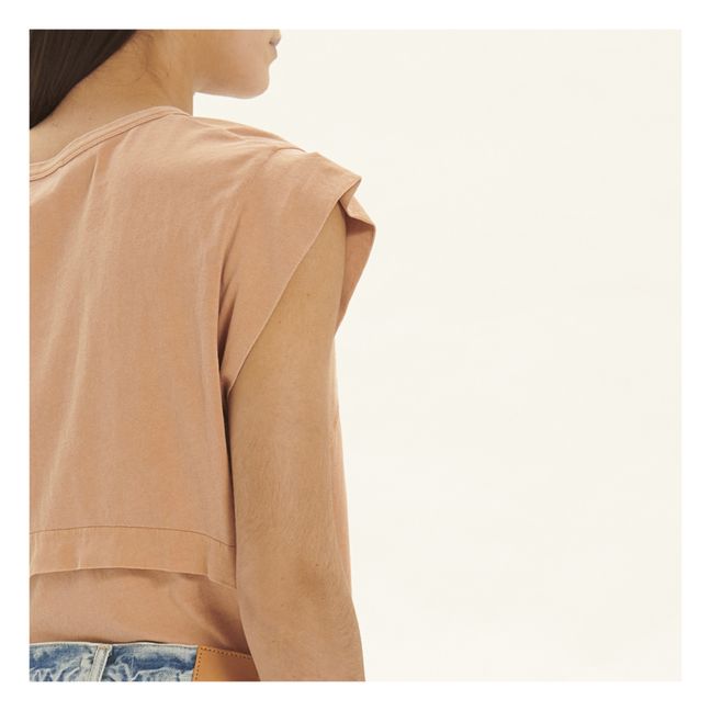 Susel Organic Cotton T-Shirt | Apricot