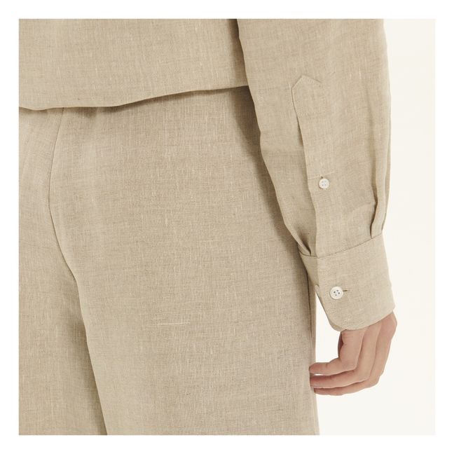 Ole Linen Pants | Ecru