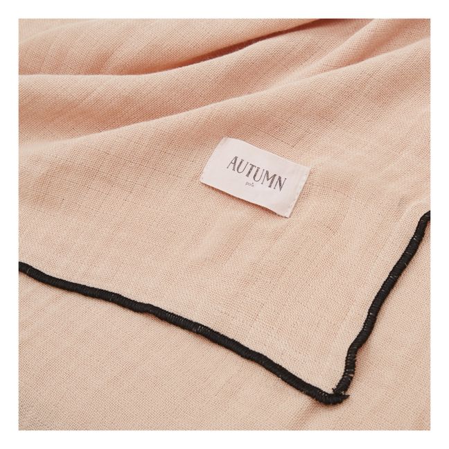 Mantel de muselina de algodón orgánico Muslin | Rosa Viejo