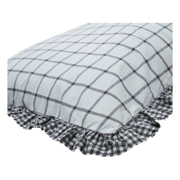 Funda de almohada Poesie | Azul- Imagen del producto n°2