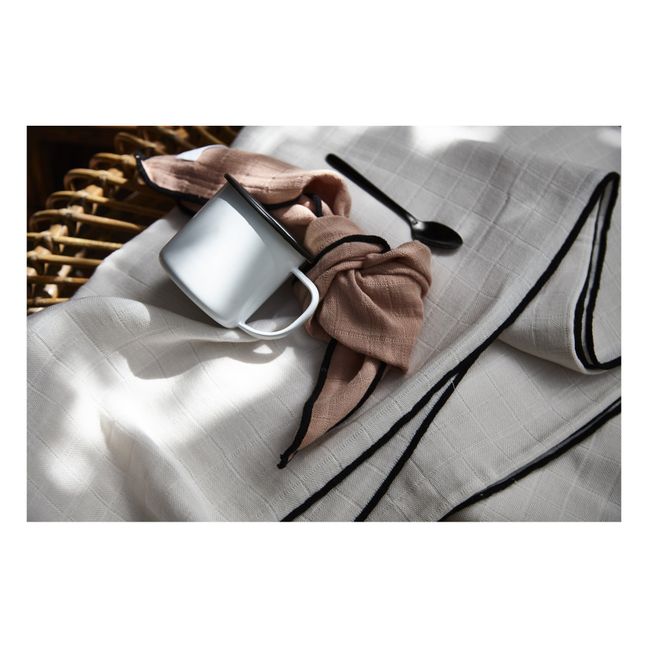 Serviettes de table Muslin - Set de 2 | Milk