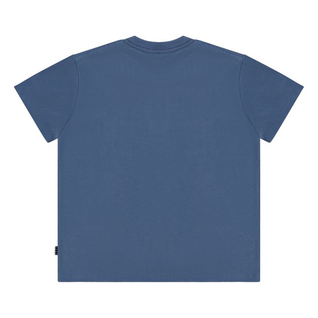 Maglietta in cotone organico Roxo | Blu