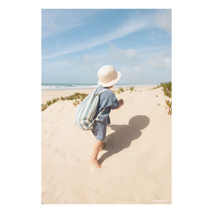 Borsa e asciugamano da spiaggia, modello: Portofino | Blu- Immagine del prodotto n°1