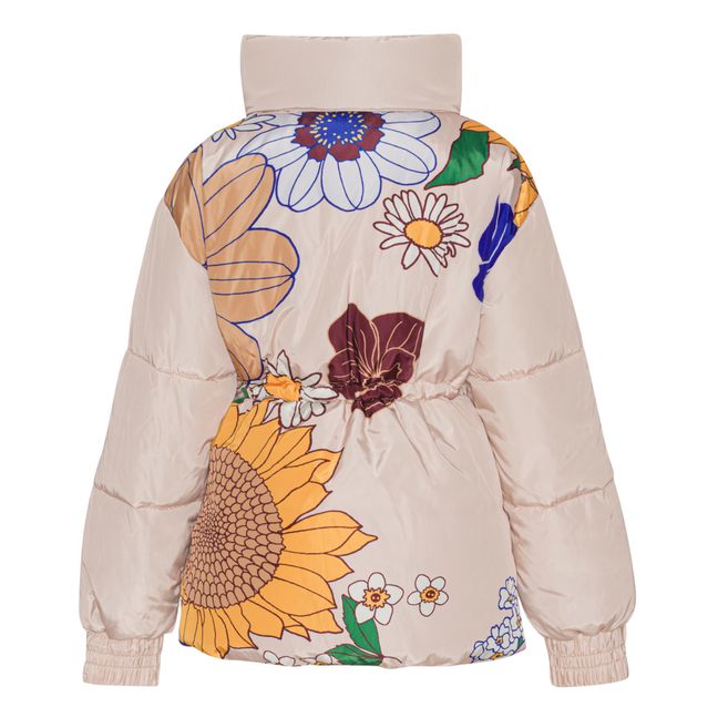 Hally Recycled Material Down Jacket | Pale pink