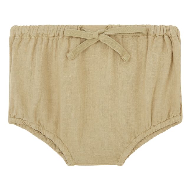Linen Bloomers | Taupe brown