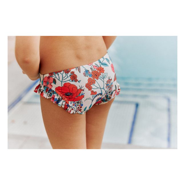 Romy Recycled Polyamide Bikini Bottoms | Cremefarben