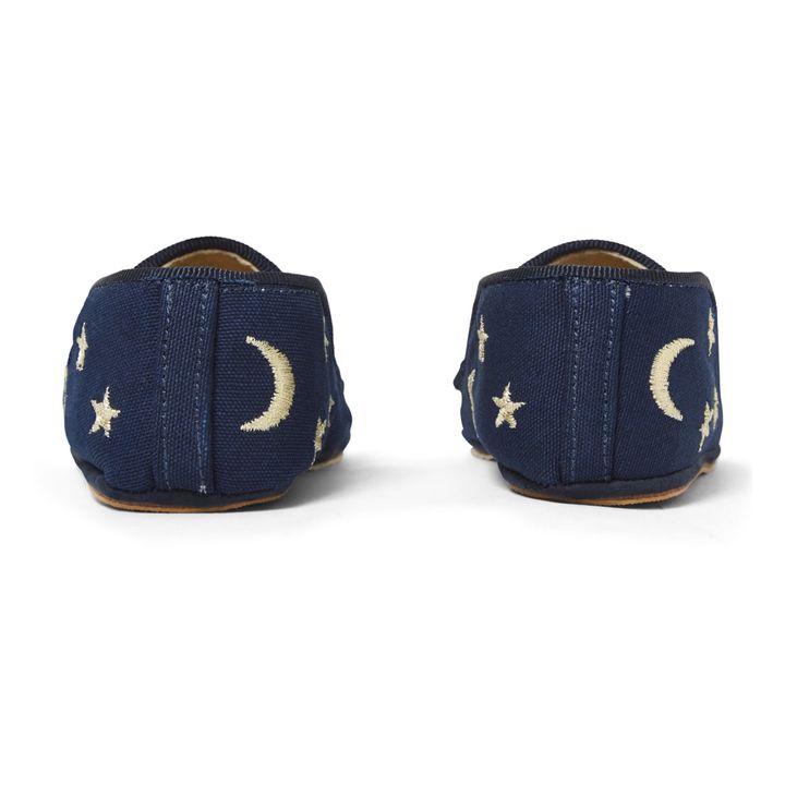 Zapatillas Noa de algodón Clair De Lune | Azul Marino- Imagen del producto n°2
