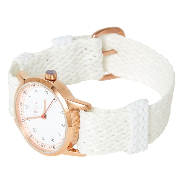 Blossom Braided Watch | Bianco- Immagine del prodotto n°2